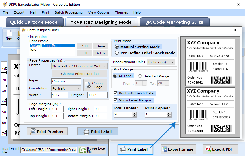 Corporate Barcode